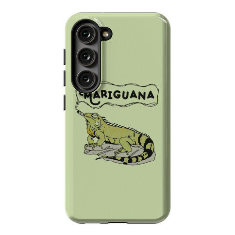 Mariguana Marijuana Iguana Phone Case