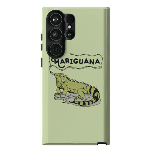 Mariguana Marijuana Iguana Phone Case