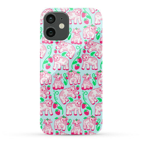 Strawberry Cows Phone Case