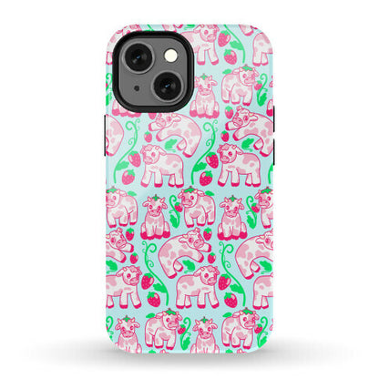 Strawberry Cows Phone Case