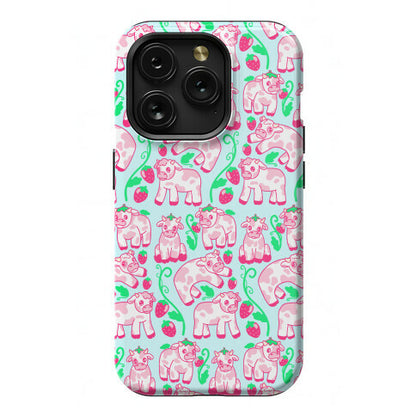 Strawberry Cows Phone Case