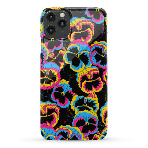 Pan-sy (Pansexual Pansies)  Phone Case