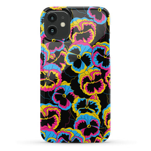 Pan-sy (Pansexual Pansies)  Phone Case