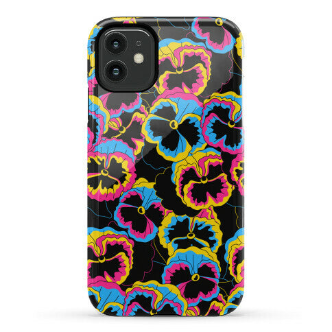 Pan-sy (Pansexual Pansies)  Phone Case