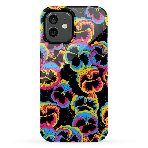 Pan-sy (Pansexual Pansies)  Phone Case