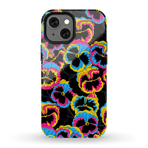 Pan-sy (Pansexual Pansies)  Phone Case