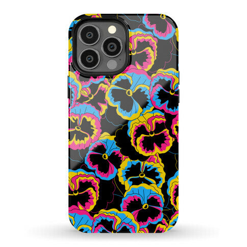 Pan-sy (Pansexual Pansies)  Phone Case