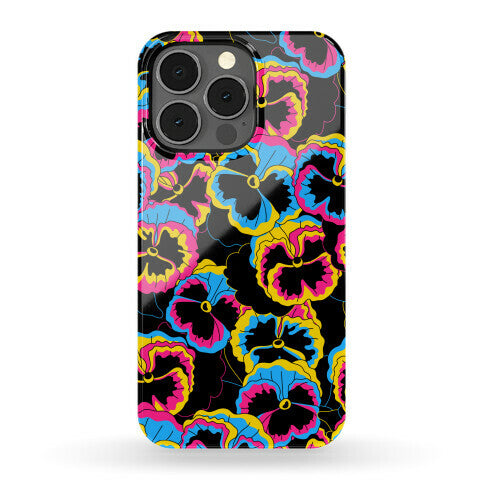 Pan-sy (Pansexual Pansies)  Phone Case