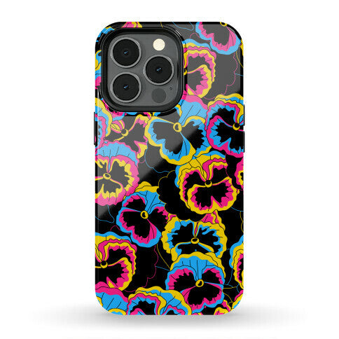 Pan-sy (Pansexual Pansies)  Phone Case