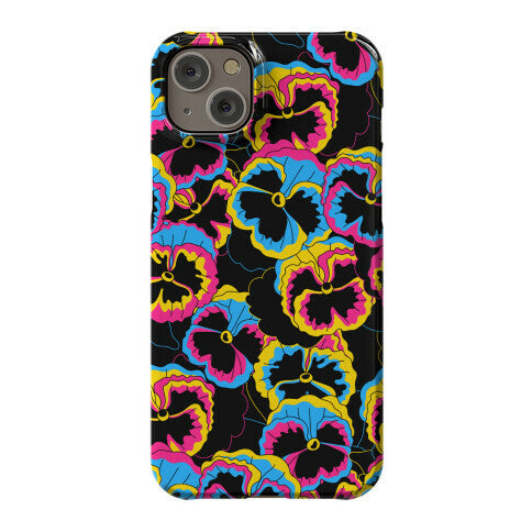 Pan-sy (Pansexual Pansies)  Phone Case