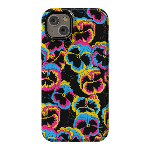 Pan-sy (Pansexual Pansies)  Phone Case