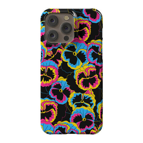 Pan-sy (Pansexual Pansies)  Phone Case