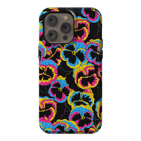 Pan-sy (Pansexual Pansies)  Phone Case
