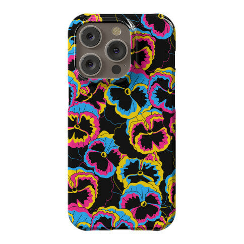 Pan-sy (Pansexual Pansies)  Phone Case