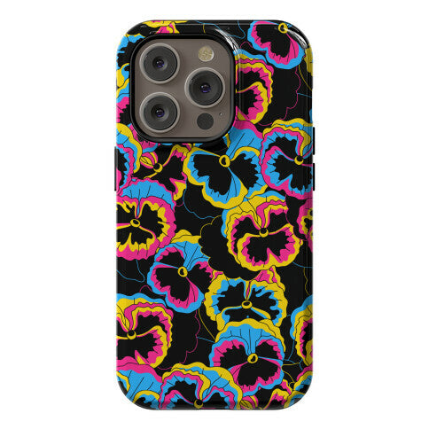Pan-sy (Pansexual Pansies)  Phone Case