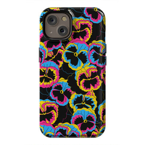 Pan-sy (Pansexual Pansies)  Phone Case