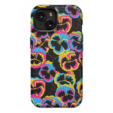 Pan-sy (Pansexual Pansies)  Phone Case