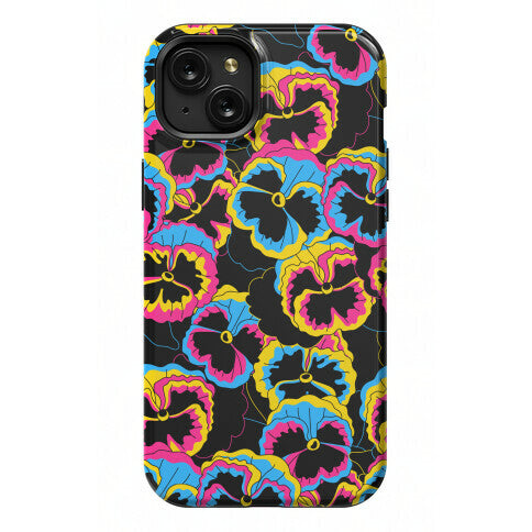 Pan-sy (Pansexual Pansies)  Phone Case