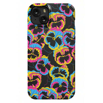 Pan-sy (Pansexual Pansies)  Phone Case