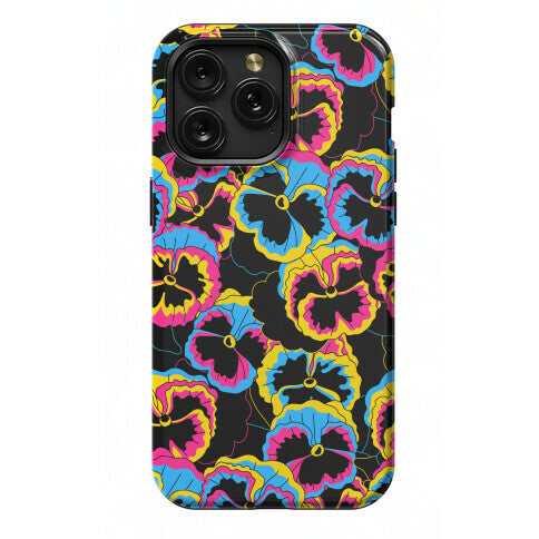 Pan-sy (Pansexual Pansies)  Phone Case