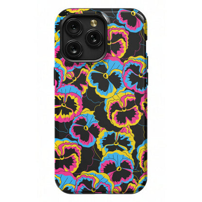 Pan-sy (Pansexual Pansies)  Phone Case