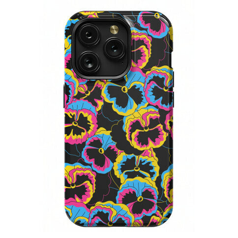 Pan-sy (Pansexual Pansies)  Phone Case