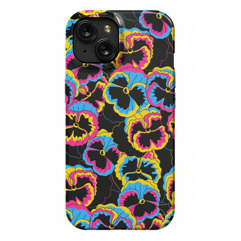 Pan-sy (Pansexual Pansies)  Phone Case