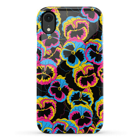 Pan-sy (Pansexual Pansies)  Phone Case