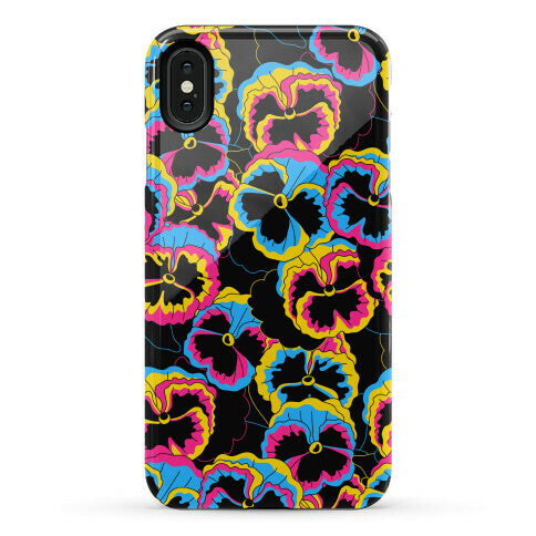 Pan-sy (Pansexual Pansies)  Phone Case