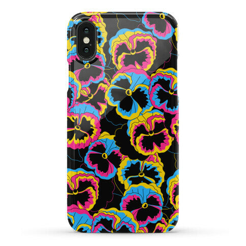 Pan-sy (Pansexual Pansies)  Phone Case