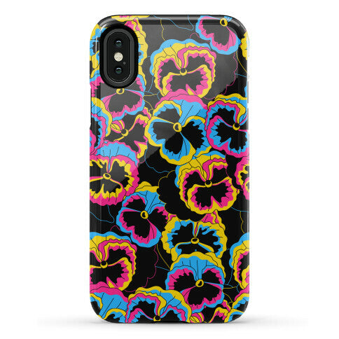 Pan-sy (Pansexual Pansies)  Phone Case