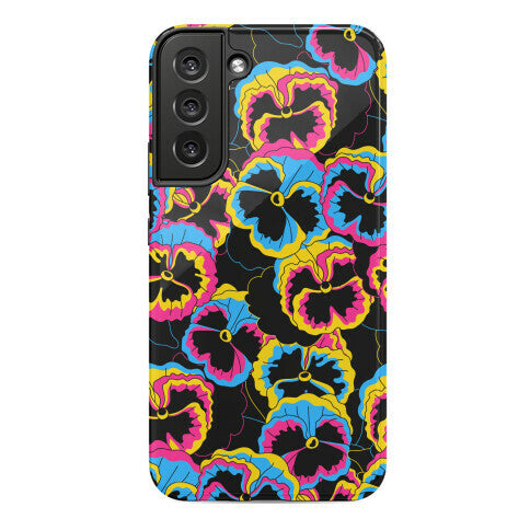 Pan-sy (Pansexual Pansies)  Phone Case