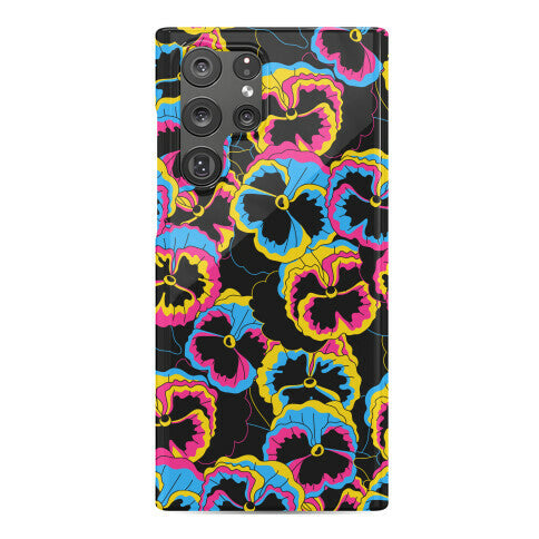 Pan-sy (Pansexual Pansies)  Phone Case