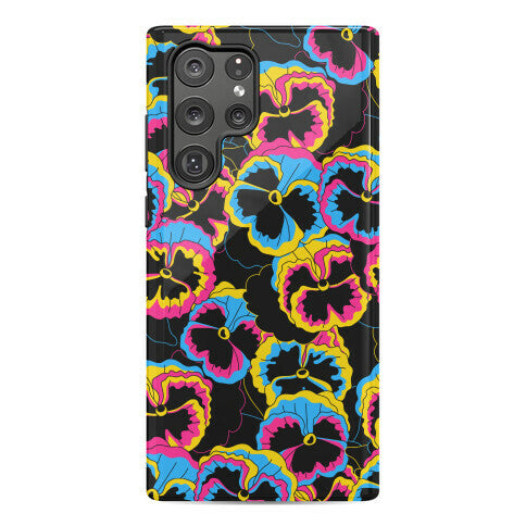 Pan-sy (Pansexual Pansies)  Phone Case