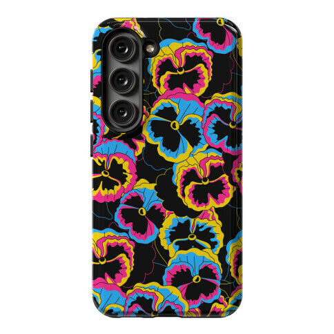 Pan-sy (Pansexual Pansies)  Phone Case