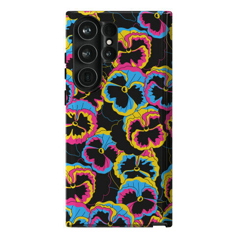 Pan-sy (Pansexual Pansies)  Phone Case