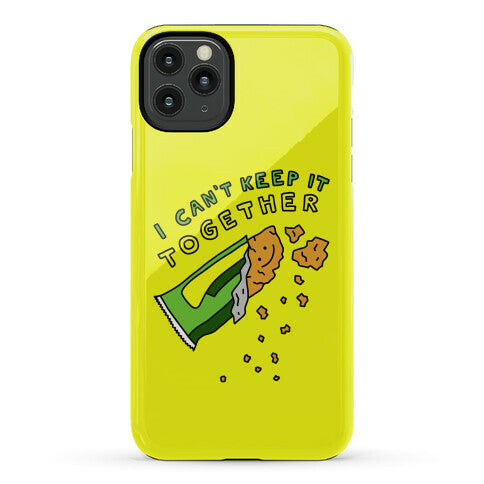 I Can't Keep It Together Granola Bar Phone Case
