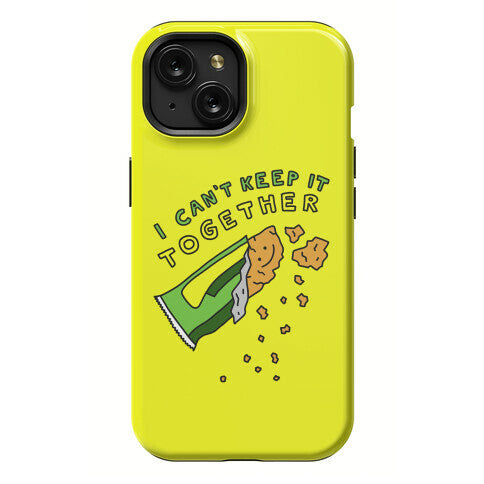 I Can't Keep It Together Granola Bar Phone Case