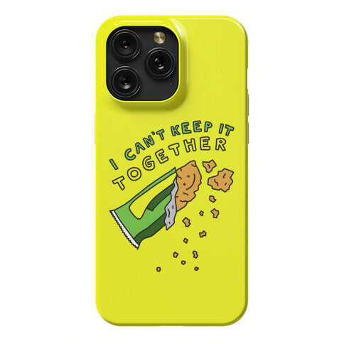 I Can't Keep It Together Granola Bar Phone Case