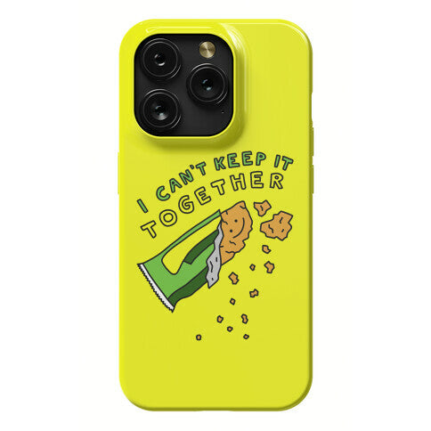 I Can't Keep It Together Granola Bar Phone Case