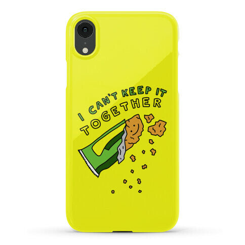 I Can't Keep It Together Granola Bar Phone Case