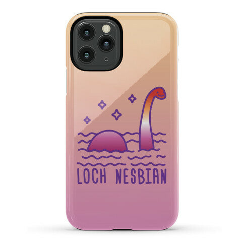 Loch Nesbian Lesbian Nessie Phone Case