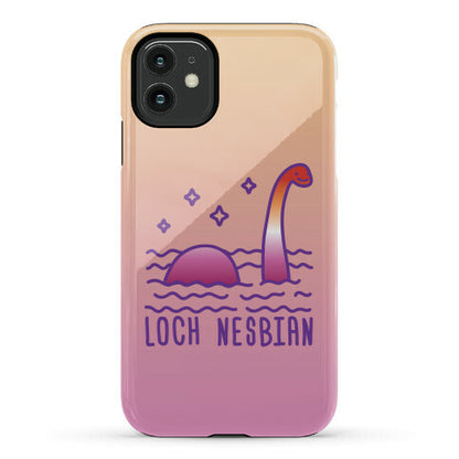 Loch Nesbian Lesbian Nessie Phone Case