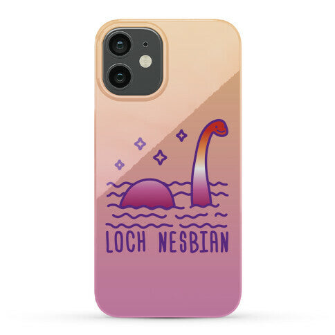 Loch Nesbian Lesbian Nessie Phone Case