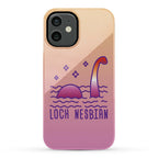 Loch Nesbian Lesbian Nessie Phone Case