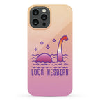Loch Nesbian Lesbian Nessie Phone Case