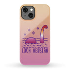 Loch Nesbian Lesbian Nessie Phone Case