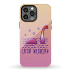 Loch Nesbian Lesbian Nessie Phone Case