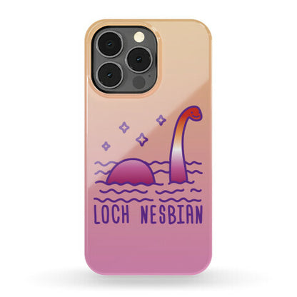 Loch Nesbian Lesbian Nessie Phone Case