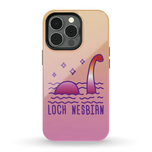 Loch Nesbian Lesbian Nessie Phone Case